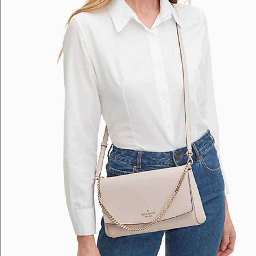 Kate Spade Crossbody Taupe Beige